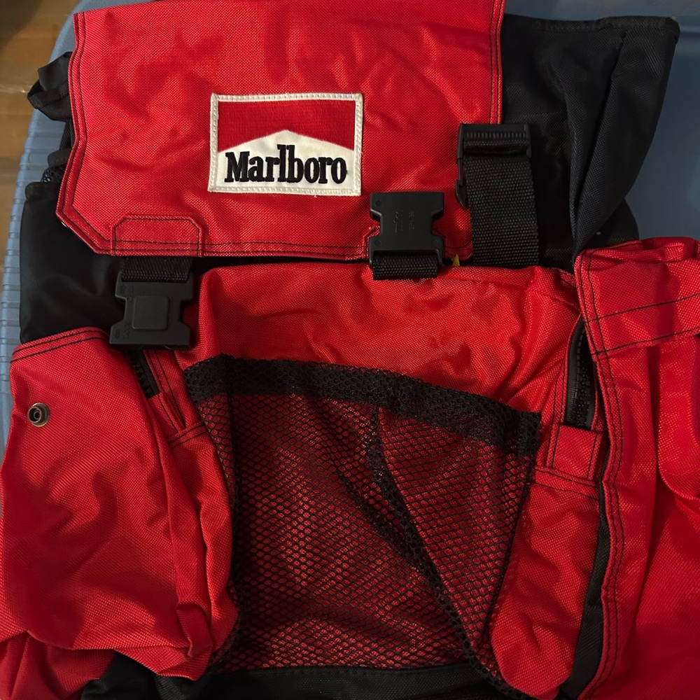 Vintage Marlboro Red
Camping Backpack